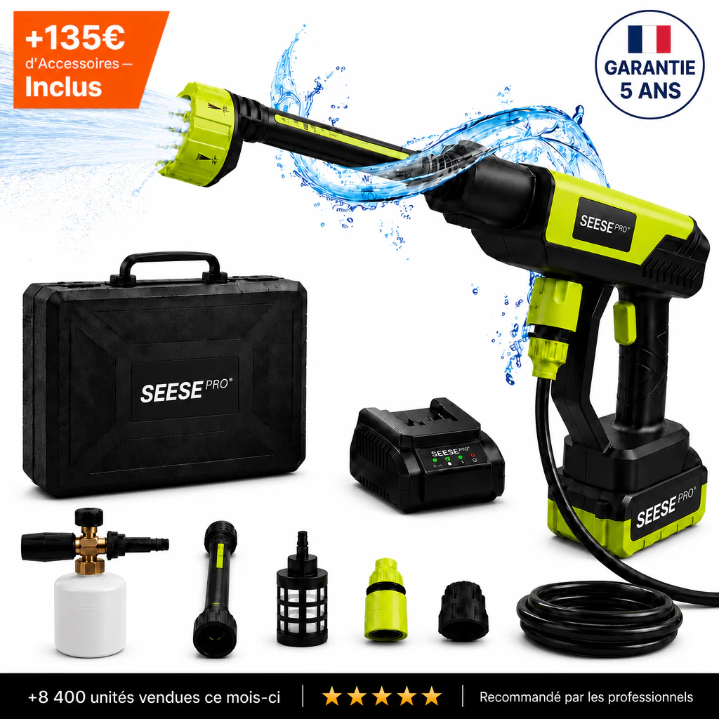 Seese Pro™ - Nettoyeur Ultra-Puissant Sans Fil